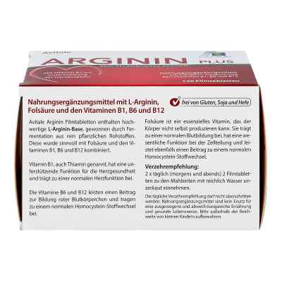 Arginin plus witamina B1+B6+B12+ kwas foliowy tabletki powlekane zamów na apo-discounter.pl