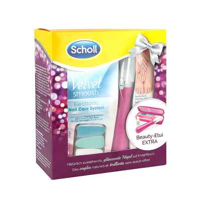 Scholl Velvet Smooth elektroniczny różowy pilnik do paznokci zamów na apo-discounter.pl