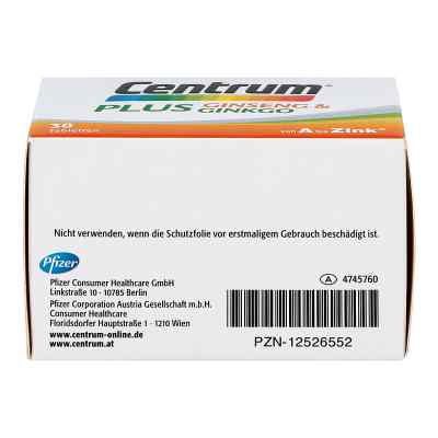 Centrum Plus Ginseng & Ginkgo Tabletten zamów na apo-discounter.pl