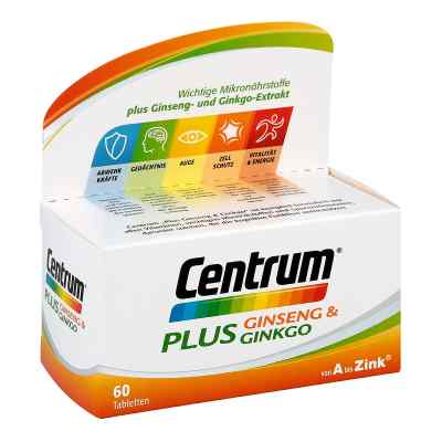 Centrum Plus z wyciągiem z żeńszenia i miłorzębu japońskiego tab zamów na apo-discounter.pl