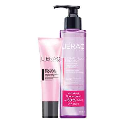 Lierac Douceur/confort zestaw 200 ml +50 ml zamów na apo-discounter.pl