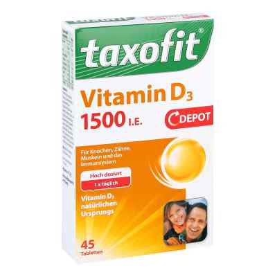 Taxofit Vitamin D3 1500 I.e. Depot Tabletten zamów na apo-discounter.pl