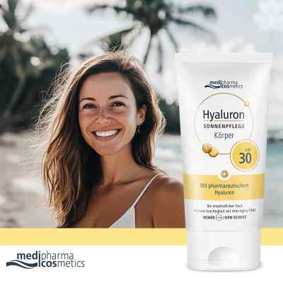 Medipharma Hyaluron lotion przeciwsłoneczny do ciała SPF30+ Medipharma Hyaluron lotion przeciwsłoneczny do ciała SPF30+