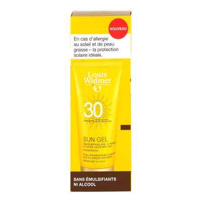 Widmer Sun Gel 30 leicht parfümiert Widmer Sun Gel 30 leicht parfümiert