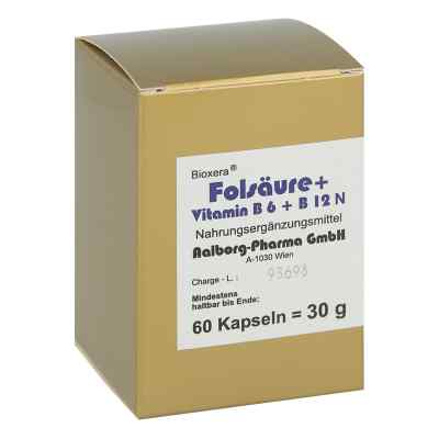 Kwas foliowy+ B6 + B12 Komplex N kapsułki 60 szt. od FBK-Pharma GmbH PZN 12569001
