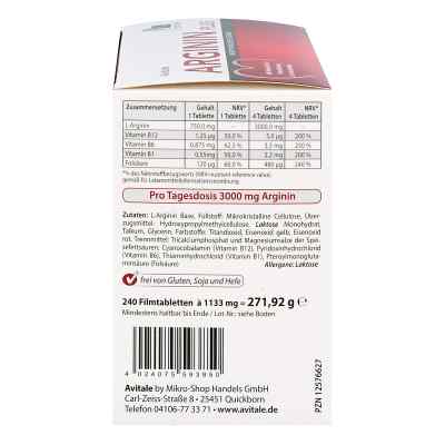 Arginin plus witamina B1+B6+B12+ kwas foliowy tabletki powlekane zamów na apo-discounter.pl