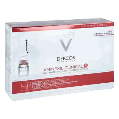 Vichy Dercos Aminexil Clinical 5 dla kobiet, ampułki zamów na apo-discounter.pl