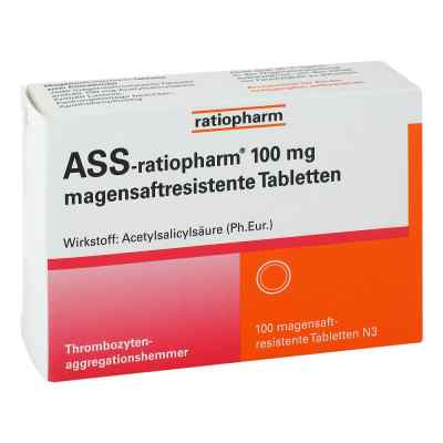 Ass ratiopharm 100 mg magensaftresistent Tabletten zamów na apo-discounter.pl