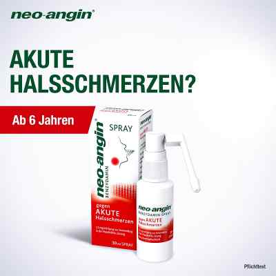 Neo-angin Benzydamin akute Halsschmerzen Spray zamów na apo-discounter.pl