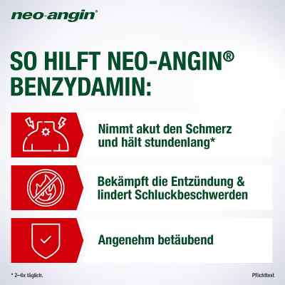 Neo-angin Benzydamin akute Halsschmerzen Spray zamów na apo-discounter.pl