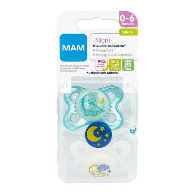 Mam Night Silikon 0-6 Monate für Jungen zamów na apo-discounter.pl