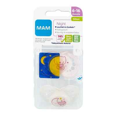Mam Night Silikon 6-16 Monate für Mädchen zamów na apo-discounter.pl