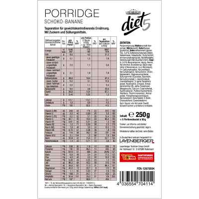 Layenberger diet5 Porridge Schoko-banane zamów na apo-discounter.pl