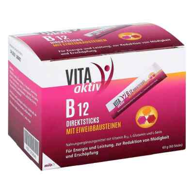 Vita Aktiv B12 Direktsticks mit Eiweissbausteinen zamów na apo-discounter.pl