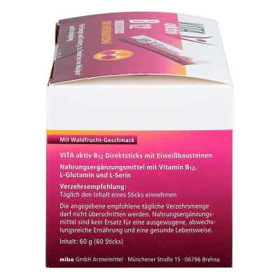 Vita Aktiv B12 Direktsticks mit Eiweissbausteinen zamów na apo-discounter.pl