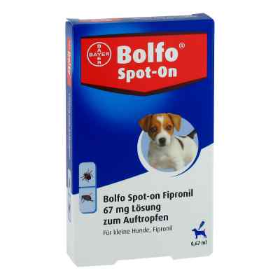 Bolfo Spot-on Fipronil 67 mg Lösung für kleine Hunde zamów na apo-discounter.pl