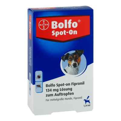 Bolfo Spot-on Fipronil 134 mg Lösung für mittelgr.hunde zamów na apo-discounter.pl