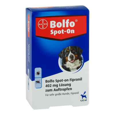 Bolfo Spot-on Fipronil 402 mg Lösung für sehr gro.Hunde zamów na apo-discounter.pl