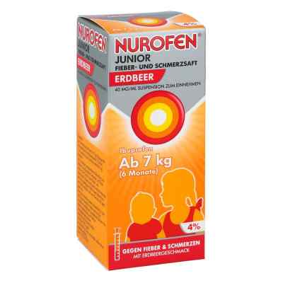 Nurofen Junior syrop przeciwgorączkowy o smaku truskawkowym 40 m zamów na apo-discounter.pl