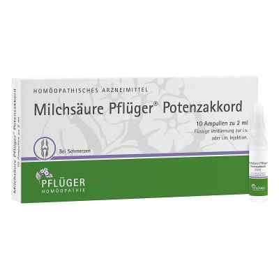 Milchsäure Pflüger Potenzakkord iniecto -lsg.amp. 10 szt. od Homöopathisches Laboratorium Ale PZN 12777225