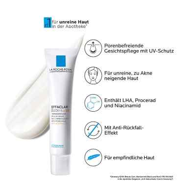 La Roche Posay Effaclar DUO+ zwalczający niedoskonałości SPF30 zamów na apo-discounter.pl