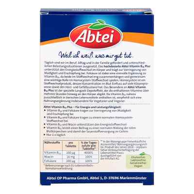 Abtei Vitamin B12+kwas foliowy tabletki zamów na apo-discounter.pl
