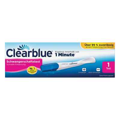 Clearblue Schwangerschaftstest schnelle Erkennung zamów na apo-discounter.pl