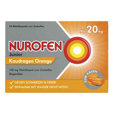 Nurofen Junior Drażetki o smaku pomarańczy 100 mg zamów na apo-discounter.pl