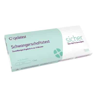 Cyclotest Schwangerschaftstest 25 mlU/ml Urin zamów na apo-discounter.pl