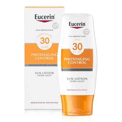Eucerin Sun Lotion Photoaging Control SPF30 balsam przeciw słońc zamów na apo-discounter.pl