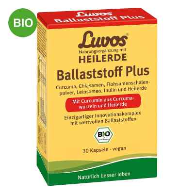 Luvos Heilerde Bio Ballaststoff Plus kapsułki 30 szt. od Heilerde-Gesellschaft Luvos Just GmbH & Co. KG PZN 13723154