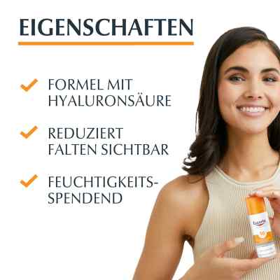Eucerin Sun Fluid Photoaging Control fluid do twarzy SPF 50 zamów na apo-discounter.pl