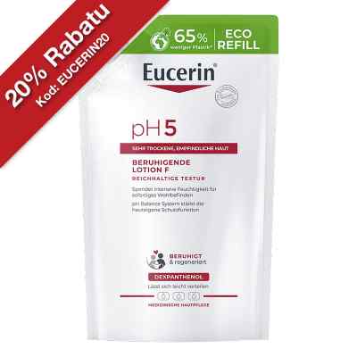 Eucerin pH5 Lotion F kojący balsam do ciała dla skóry suchej i w 400 ml od Beiersdorf AG Eucerin PZN 13889185