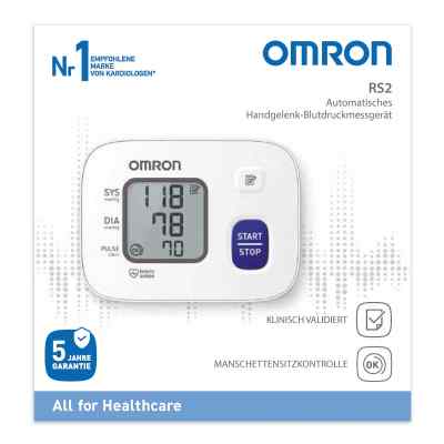 Omron Rs2 Handgelenk Blutdruckmessgerät Hem-6161-d zamów na apo-discounter.pl