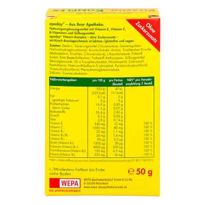 Apoday Vitamin-komplex Proszek zamów na apo-discounter.pl