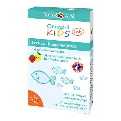 Norsan Omega-3 Kids Jelly Dragees zamów na apo-discounter.pl