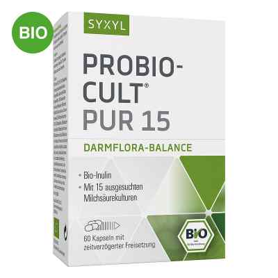Probio-Cult Pur 15 kapsułki 60 szt. od MCM KLOSTERFRAU Vertr. GmbH PZN 14143097