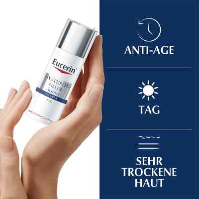 Eucerin Anti-age Hyaluron-Filler Urea krem na dzień z mocznikiem zamów na apo-discounter.pl