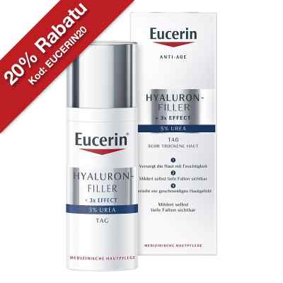 Eucerin Anti-age Hyaluron-Filler Urea krem na dzień z mocznikiem