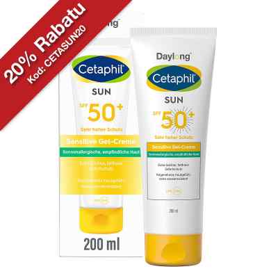 Cetaphil Sun Daylong Spf 50+ sensitive żel-krem