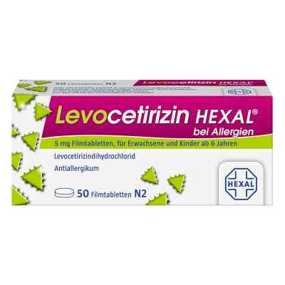 Levocetirizin Hexal bei Allergien 5 mg Filmtabletten zamów na apo-discounter.pl