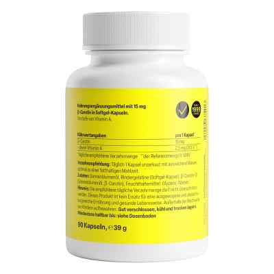 Zeinpharma Natural beta-karoten 15 mg kapsułki miękkie zamów na apo-discounter.pl
