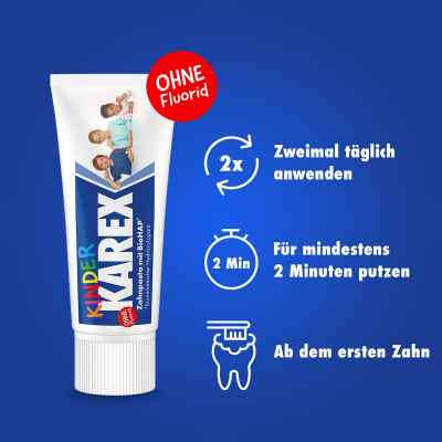 Karex Kinder Zahnpasta zamów na apo-discounter.pl