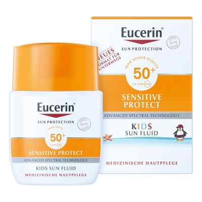 Eucerin Sun Kids Fluid Lsf 50+ für unterwegs zamów na apo-discounter.pl