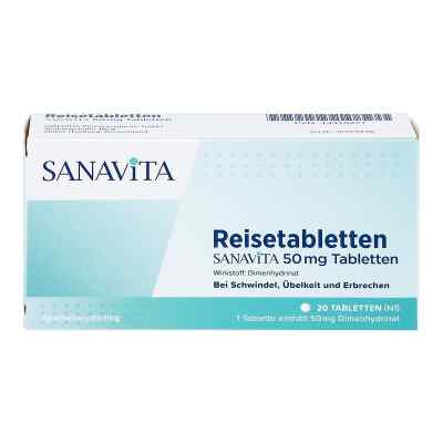 Reisetabletten Sanavita 50 mg Tabletten zamów na apo-discounter.pl