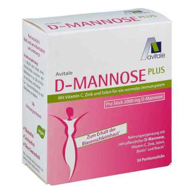 D-mannose Plus 2000 mg mit Vit.u.Mineralstof.Sticks zamów na apo-discounter.pl