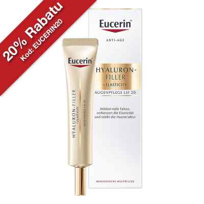Eucerin Hyaluron-Filler + Elasticity krem pod oczy SPF 20