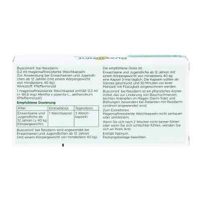 Buscomint bei Reizdarm 0,2 ml magensaftresistent Weichkps. zamów na apo-discounter.pl