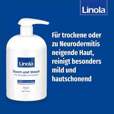 Linola Dusch und Wasch mit Spender zamów na apo-discounter.pl