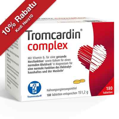 Tromcardin complex tabletki 180 szt. od Trommsdorff GmbH & Co. KG PZN 15640662